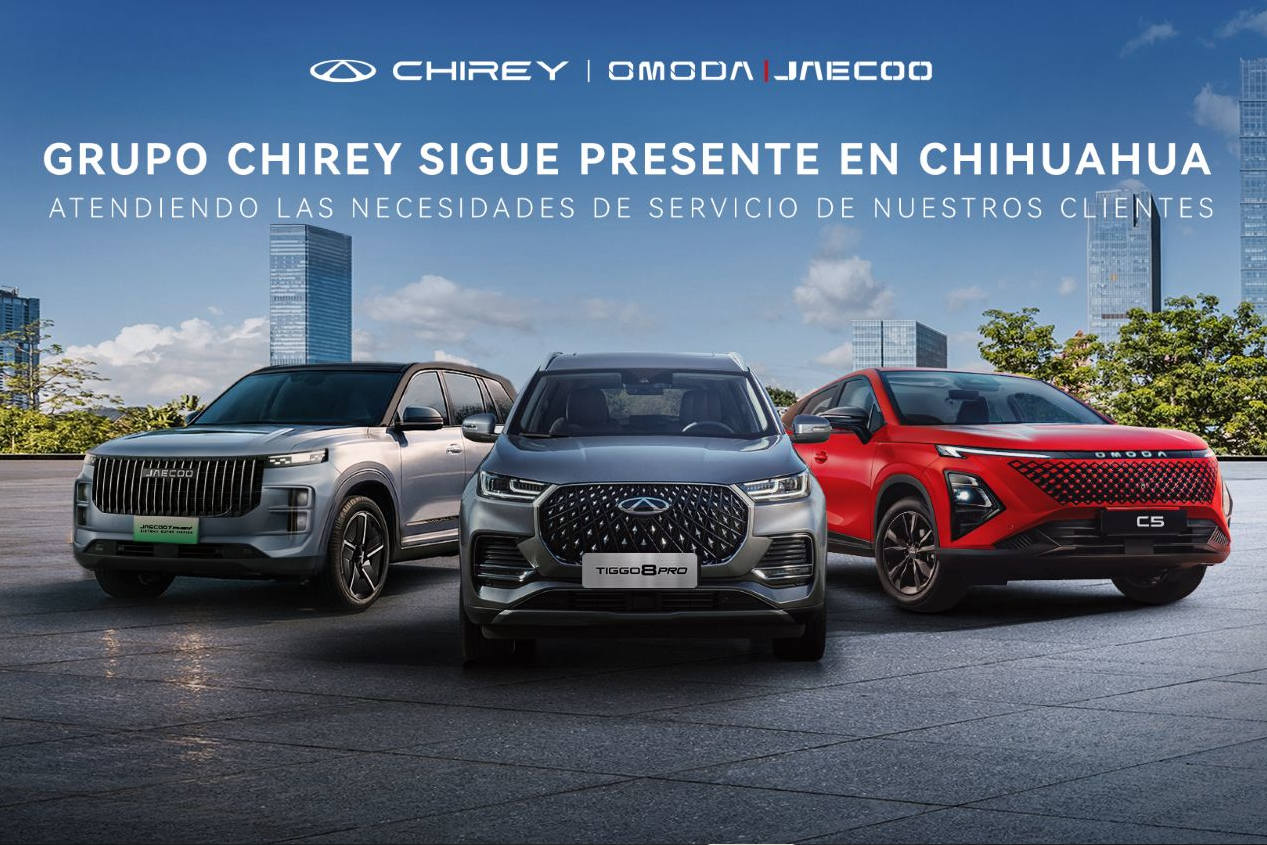 Chirey Motor México fortalece su presencia en Chihuahua con 9 nuevas instalaciones y atención personalizada